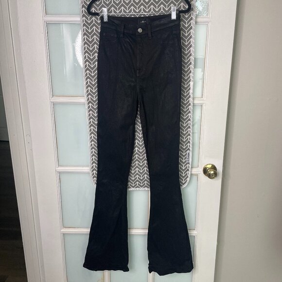 7 For All MankindUltra High Rise Skinny Boot